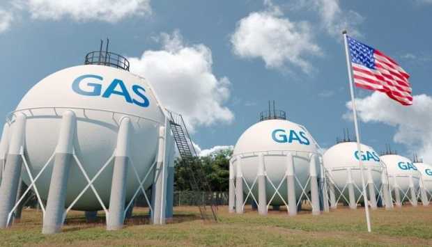 انخفاض مخزونات الغاز الطبيعي في الولايات المتحدة 