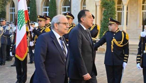 مدبولي من بيروت: نرفض الانتهاكات الإسرائيلية المتكررة.. ونقف مع لبنان 