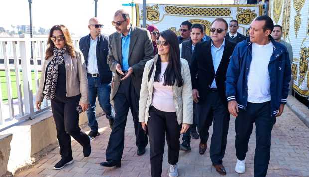 وزيرتا التخطيط والتنمية المحلية تتفقدان ممشى كورنيش النيل وتفتتحان حديقة مدينة ناصر (صور) 