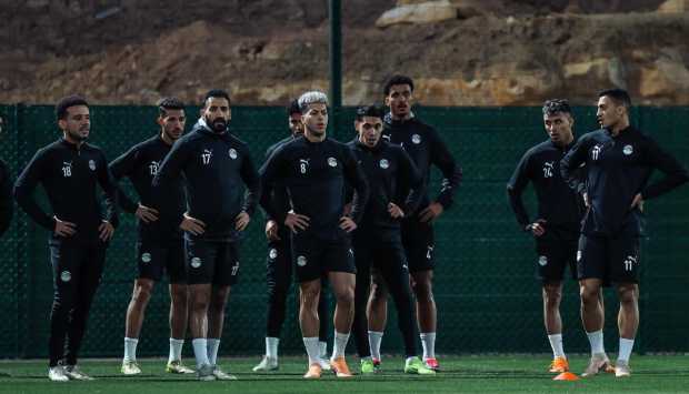 منتخب مصر يواصل تدريباته استعدادًا لمواجهة زيمبابوي بـ أمم إفريقيا (صور) 