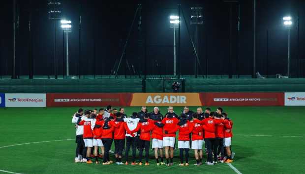 منتخب مصر يختتم تدريباته استعدادًا لمواجهة زيمبابوي غدًا (صور) 