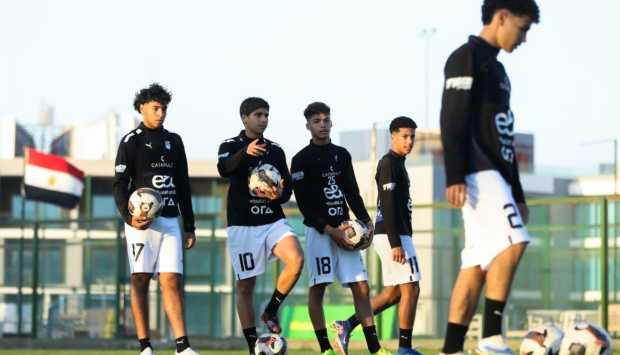 منتخب الناشئين يختتم تدريباته استعدادًا لمواجهة الزمالك وديًا (صور) 