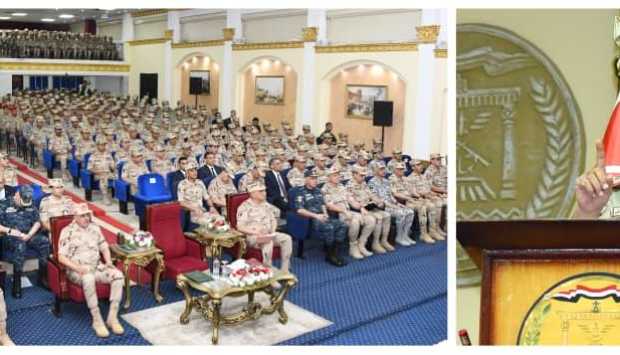 وزير الدفاع لمقاتلى المنطقة الجنوبية العسكرية: التصدى بكل قوة لمن تسول له نفسه المساس بأمن مصر 