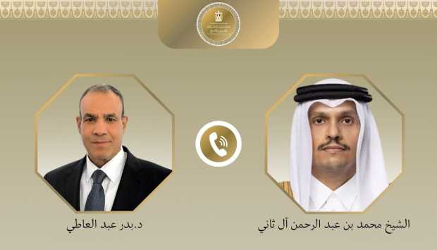 وزيرا خارجية مصر وقطر: استدامة الاستقرار الإقليمي ترتكز على الحلول السياسية 