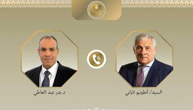 وزير الخارجية الإيطالي يشيد بالدور البناء لمصر فى خفض التصعيد بالمنطقة 