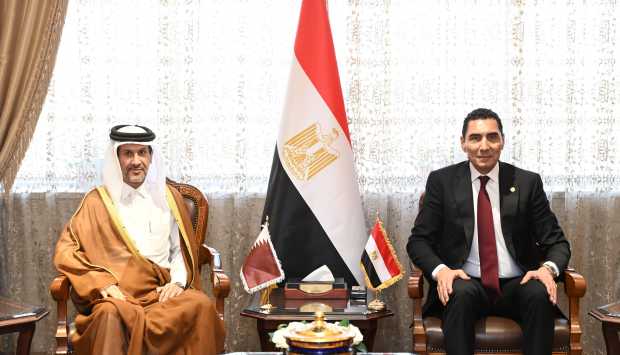 وزير الرياضة: حريصون على توسيع مجالات التعاون مع الجانب القطري 