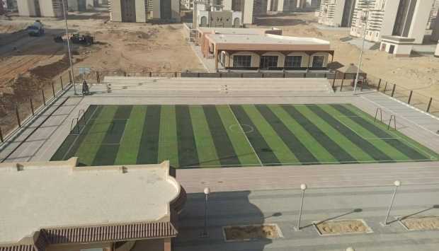 سكن لكل المصريين.. جهاز حدائق أكتوبر يعلن تنفيذ 4 ملاعب ثلاثية بمشروع الكوثر 