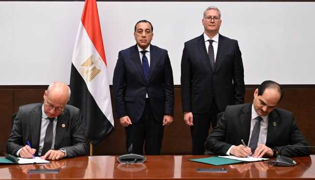 مدبولي يشهد توقيع مذكرة تفاهم لاستكشاف الغاز بغرب البحر المتوسط 