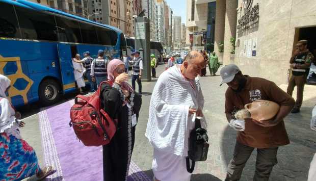 14 ألفا و793 حاجا من بعثة القرعة يصلون إلى الأراضي المقدسة 