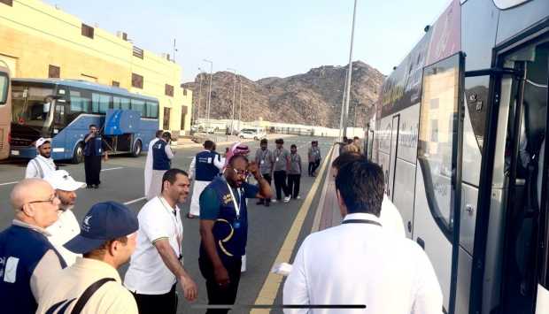 السياحة: تشكيل لجنة لأول مرة بمنطقة النوارية لاستقبال حافلات الحج السياحي البري 