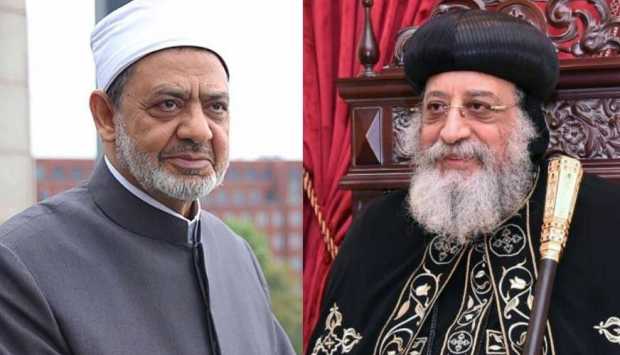 البابا تواضروس يهنئ شيخ الأزهر بعيد الأضحى المبارك 