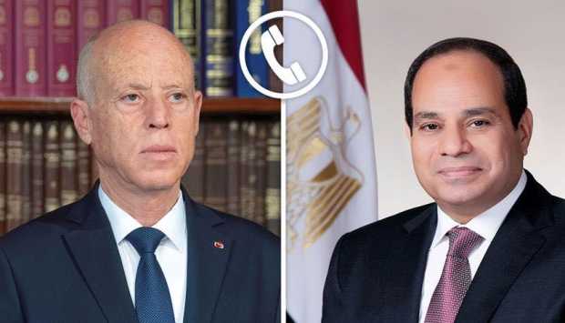 الرئيس السيسي يتلقى اتصالا هاتفيا من نظيره التونسي للتهنئة بعيد الأضحى المبارك 