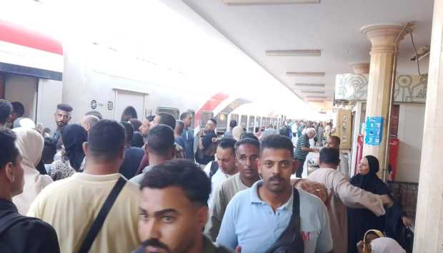 السكة الحديد تواصل خطتها لتأمين عودة المواطنين بعد عطلة عيد الأضحى 
