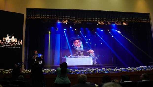 بحضور البابا تواضروس.. رئيس الإنجيلية يشارك في احتفالية عيد العائلة المقدسة ويشيد بفيلم «القدس الثانية» 