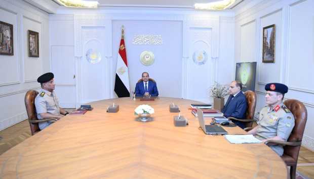 الرئيس السيسي يوجه بسرعة تنفيذ المشروعات القومية مع مراعات الدقة والكفاءة الفنية 