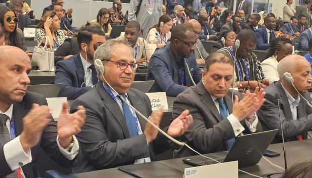 مصر ترحب باعتماد قرار مشاركة فلسطين في مؤتمر العمل الدولي بأغلبية ساحقة (صور) 