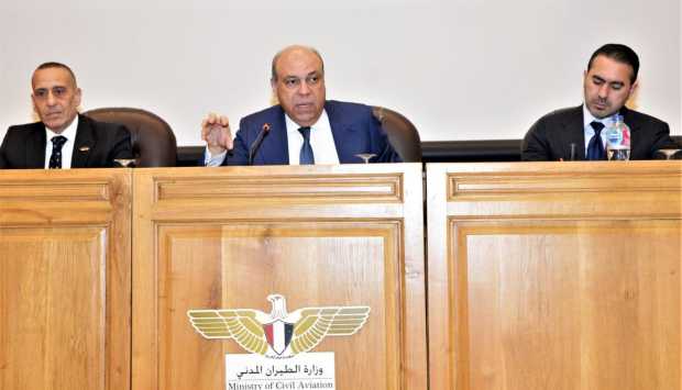 الحفني: سلامة الطيران المدني أولوية استراتيجية.. وتكامل الجهود الوطنية يعزز التشغيل الآمن للمطارات 