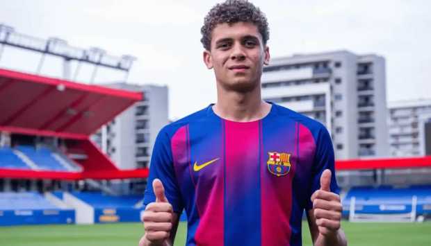 عاجل.. برشلونة يعلن رسميًا التعاقد مع حمزة عبد الكريم حتى 2029 