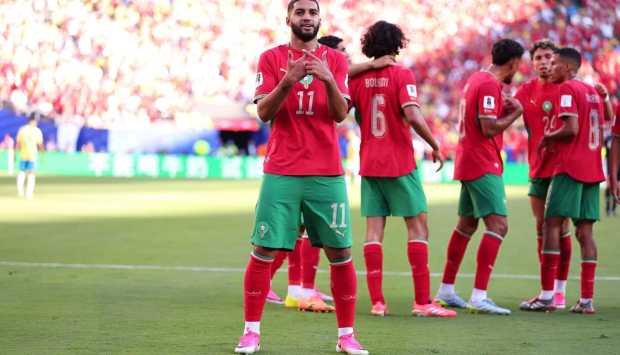 المغرب يباغت اسكتلندا بهدف أول بالدقيقة الثانية في المباراة المقامة حاليا بكأس العالم 2026 
