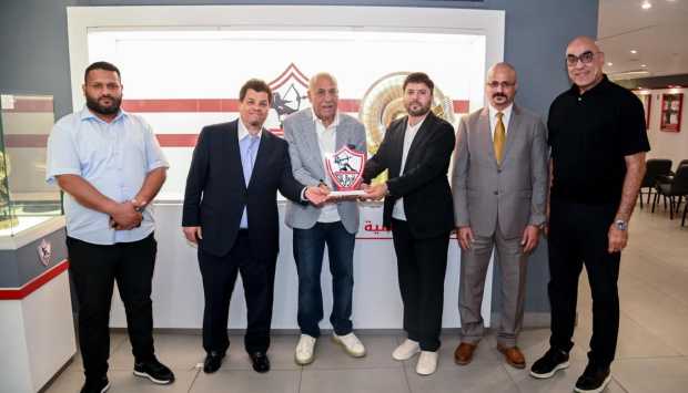 الزمالك يفتح أبواب التعاون مع الوفاق الليبي.. زيارة رسمية لتعزيز الشراكة وتبادل الخبرات (صور) 