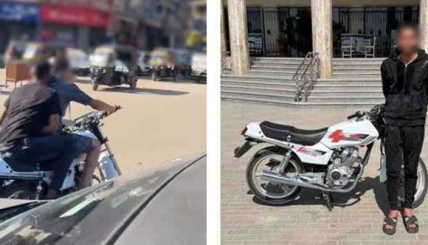 كشف ملابسات اصطدام قائد دراجة نارية بـ «ملاكي» والتعدي على قائدها في الغربية 