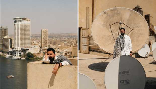 أحمد حاتم يتألق من «فوق السطوح» في أحدث جلسة تصوير له 