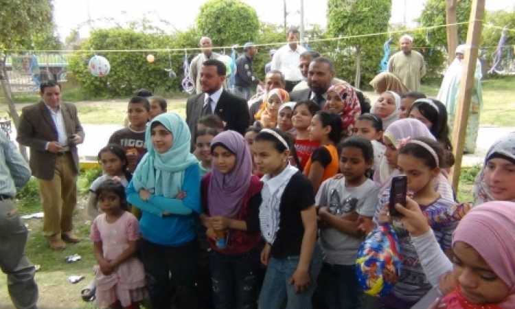 صورة ارشيفية للاحتفال بيوم الطفل اليتيم