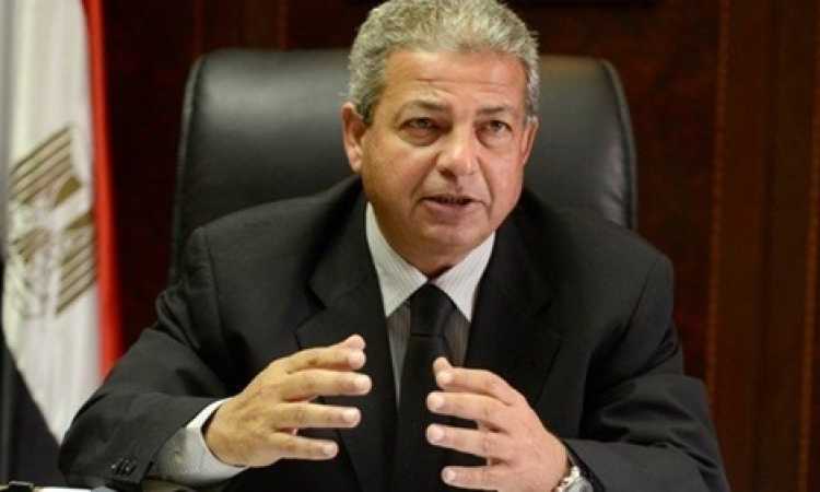 خالد عبد العزيز وزير الشباب والرياضة