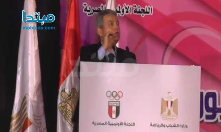 المهندس خالد عبد العزيز وزير الرياضة 
