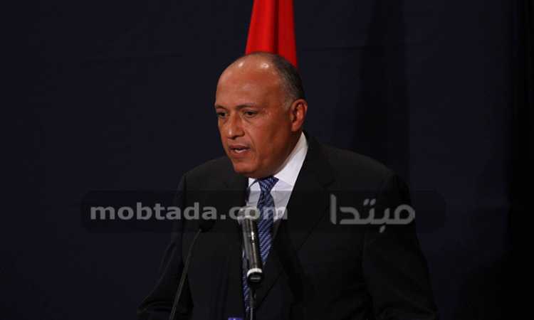 سامح شكرى وزير الخارجية