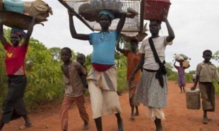 النازحين من جنوب السودان