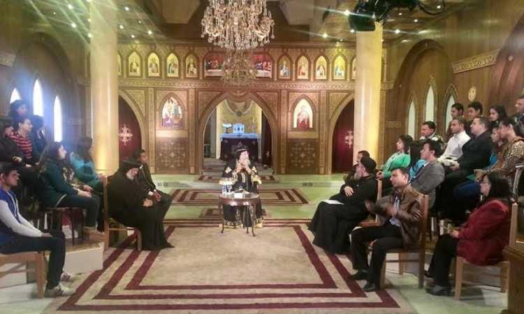 البابا تواضروس يلتقى بخدام الحالات الخاصة