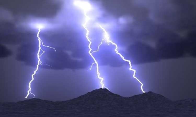 صاعقة رعدية - صورة أرشيفية