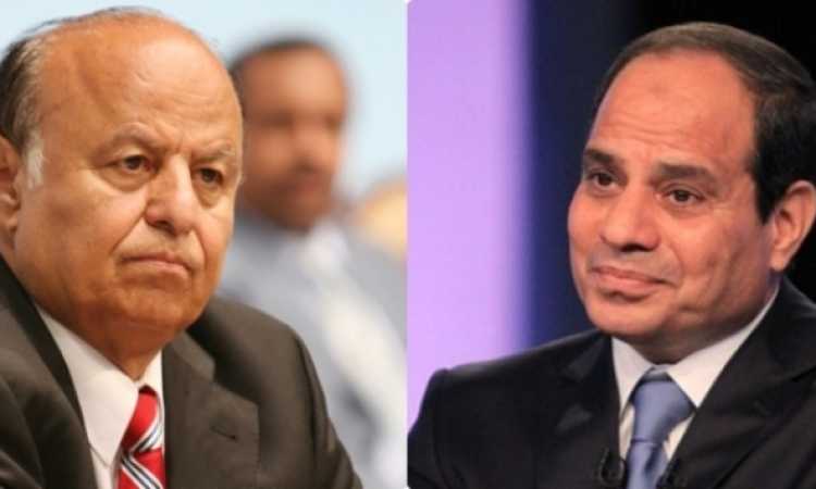 الرئيس السيسى وعبد ربه منصور هادى