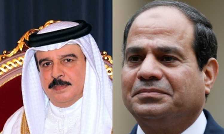 الرئيس السيسى ونظيره البحرينى