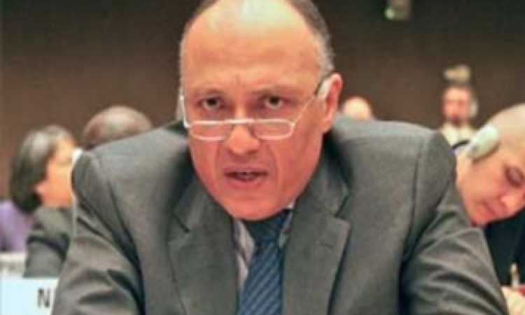  سامح شكري وزير الخارجية