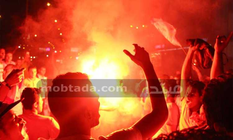 شماريخ التراس الزمالك