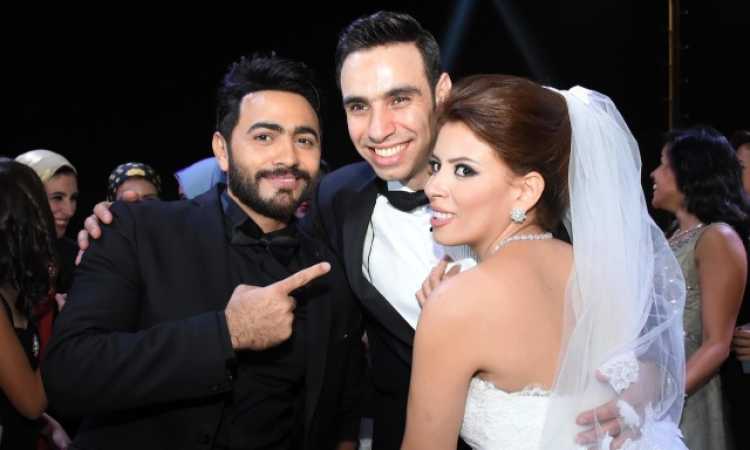 زفاف أحمد شامى