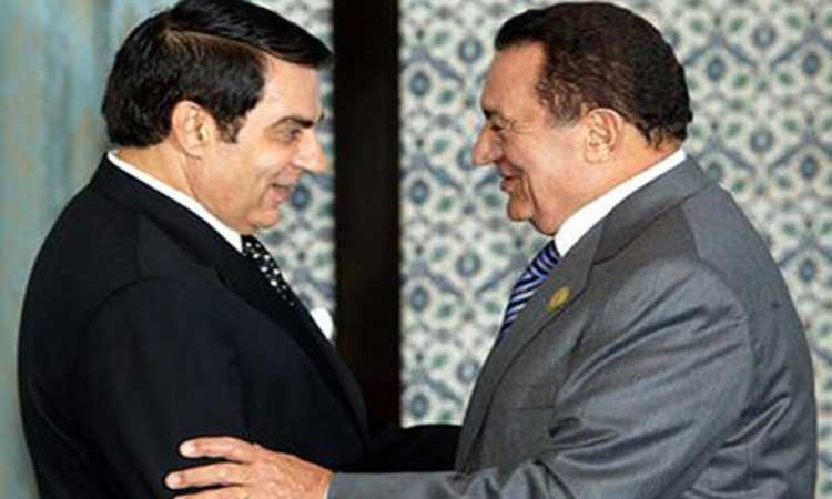 مبارك وبن على