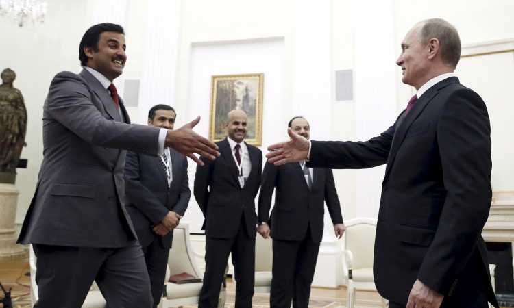 بوتين وتميم