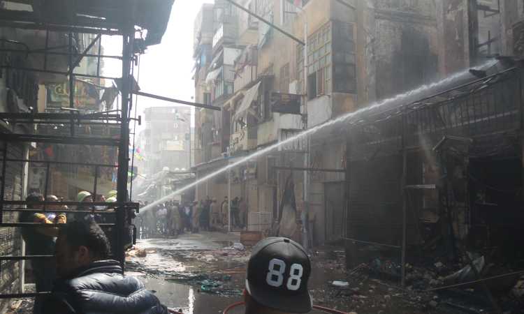 حريق عقار