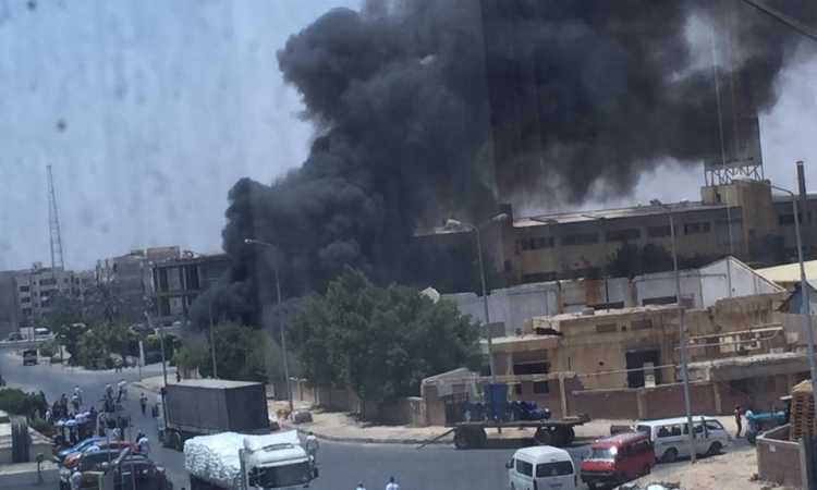 حريق بمصنع بالإسكندرية