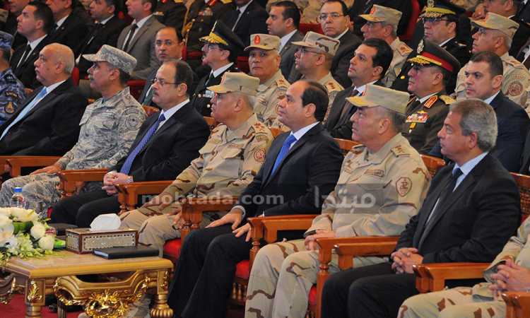 السيسى يشهد الندوة التثقيفية للقوات المسلحة