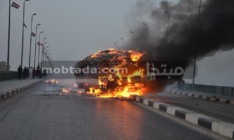 حريق سيارة - صورة أرشيفية