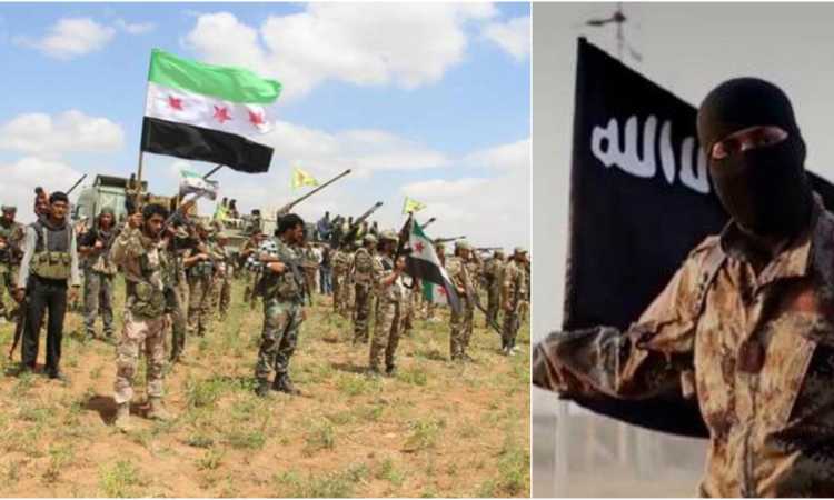 داعش وقوات سوريا الديمقراطية