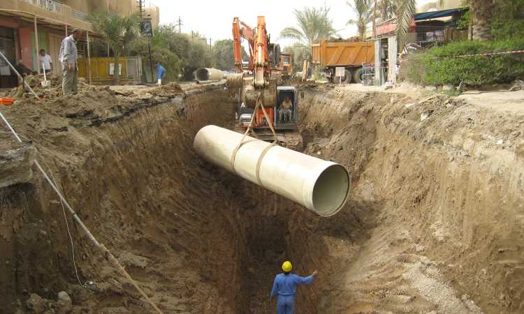 مشروعات الصرف الصحى - أرشيفية