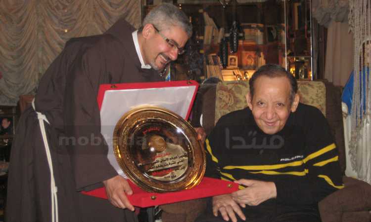 الأب بطرس دانيال وجورج سيدهم