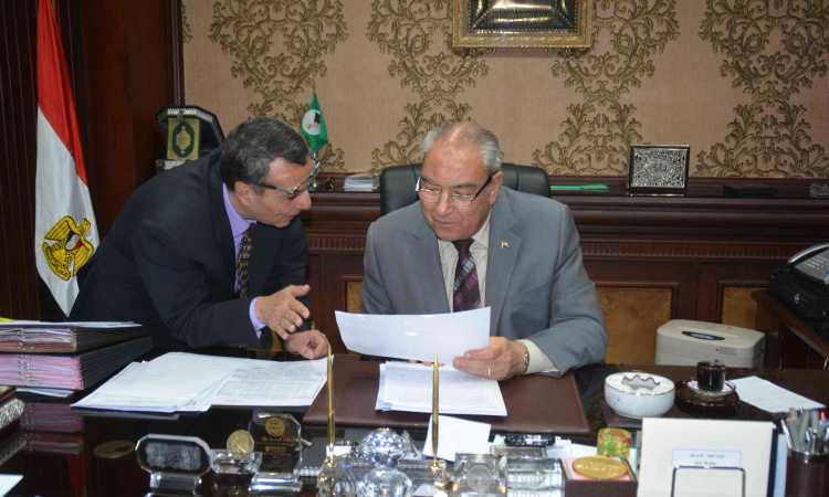 عصام البديوى محافظ المنيا