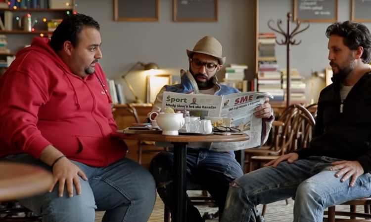هشام ماجد وأحمد فهمى وشيكو