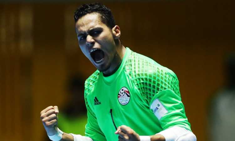 جمال عبد الناصر حارس منتخب مصر لكرة الصالات